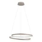 Eglo Pendelarmatuur Ruotale Staal Zanderig 36W 4500lm - 830 Warm Wit
